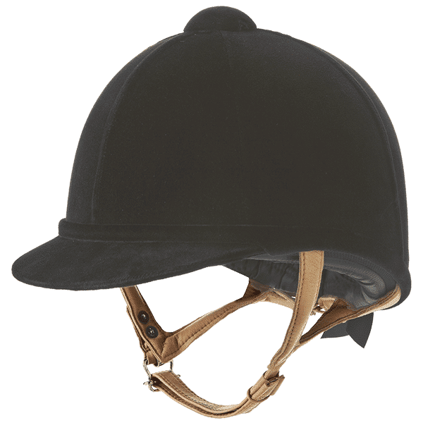 Fian Velvet riding helmet Charles Owen